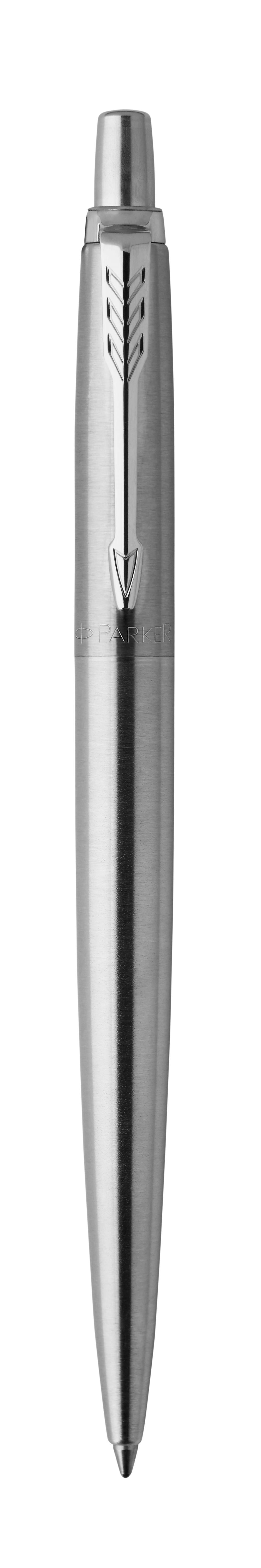 Parker Jotter Core – Füllfederhalter und Kugelschreiber – M – Schwarz/Silber – Edelstahl – 2er Pack