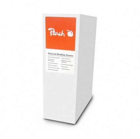 Peach Thermobindemappe – A4 – Rücken 10 mm, weiss – 10 Stk.