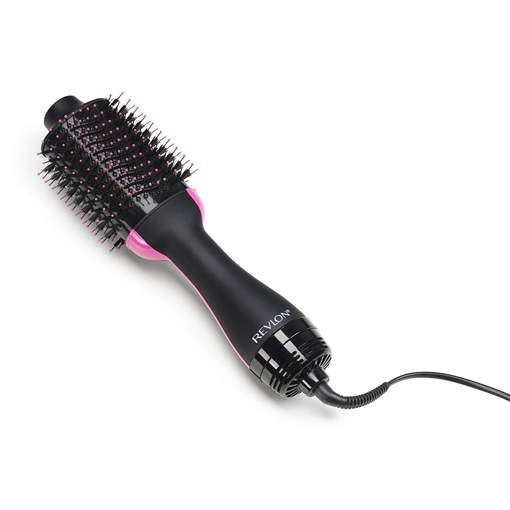 Revlon Haartrockner One-Step – Ionenfunktion, Keramik, Cool-Shot-Funktion – Schwarz/Pink