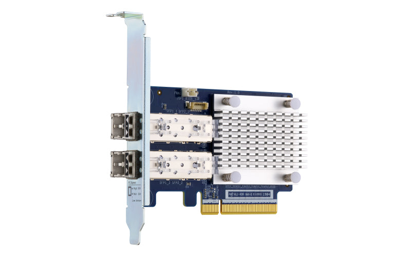 QNAP QXP-16G2FC – PCIe Fibre-Channel-Adapter – 2× Faseranschlüsse, 14,0 Gbit/s