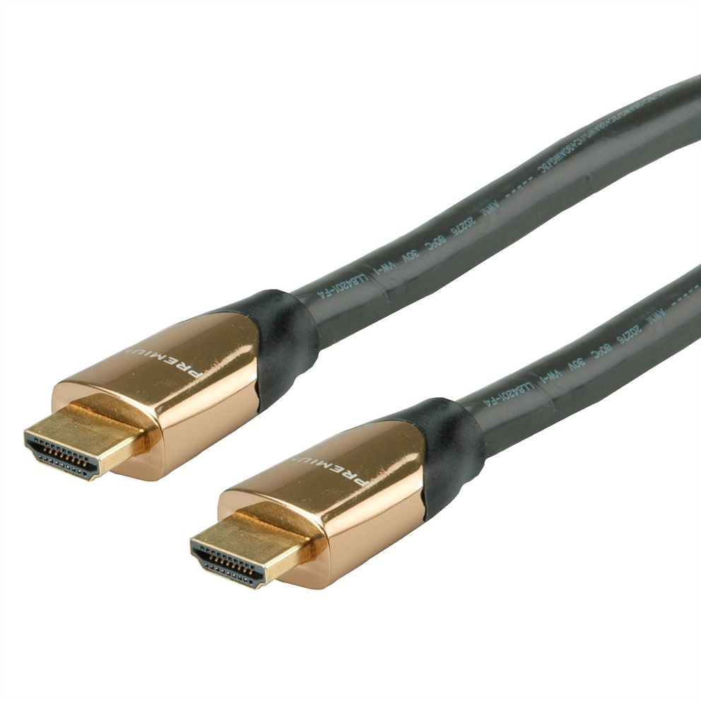ROLINE HDMI Kabel HDMI 2.0 – 4K 60 Hz – 9 m – ARC, Ethernet