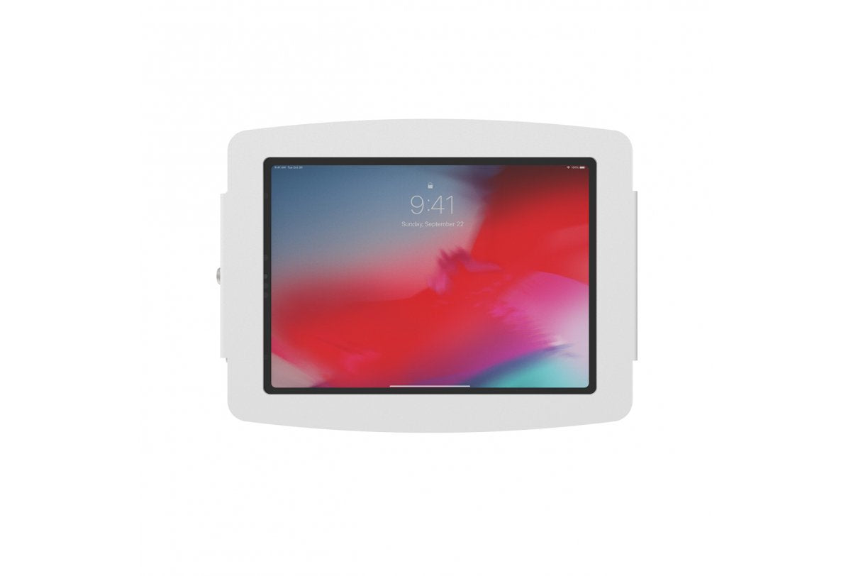 Compulocks Tablet-Ständer – für iPad 10,2" (7. Gen.), VESA 100×100, abschliessbar – Weiss