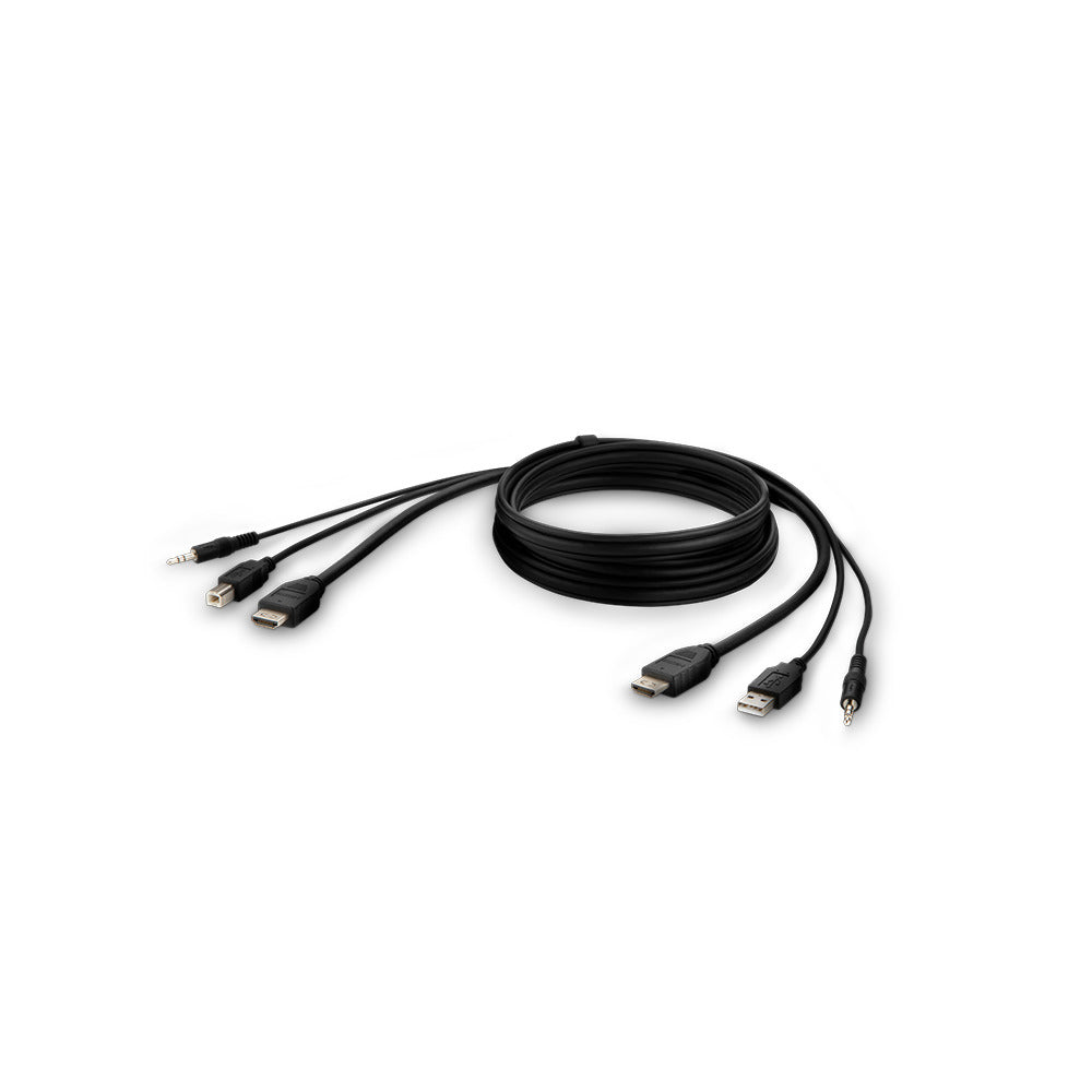 Belkin Multiport-Adapter – HDMI + USB-A + Audio, 15,2 cm