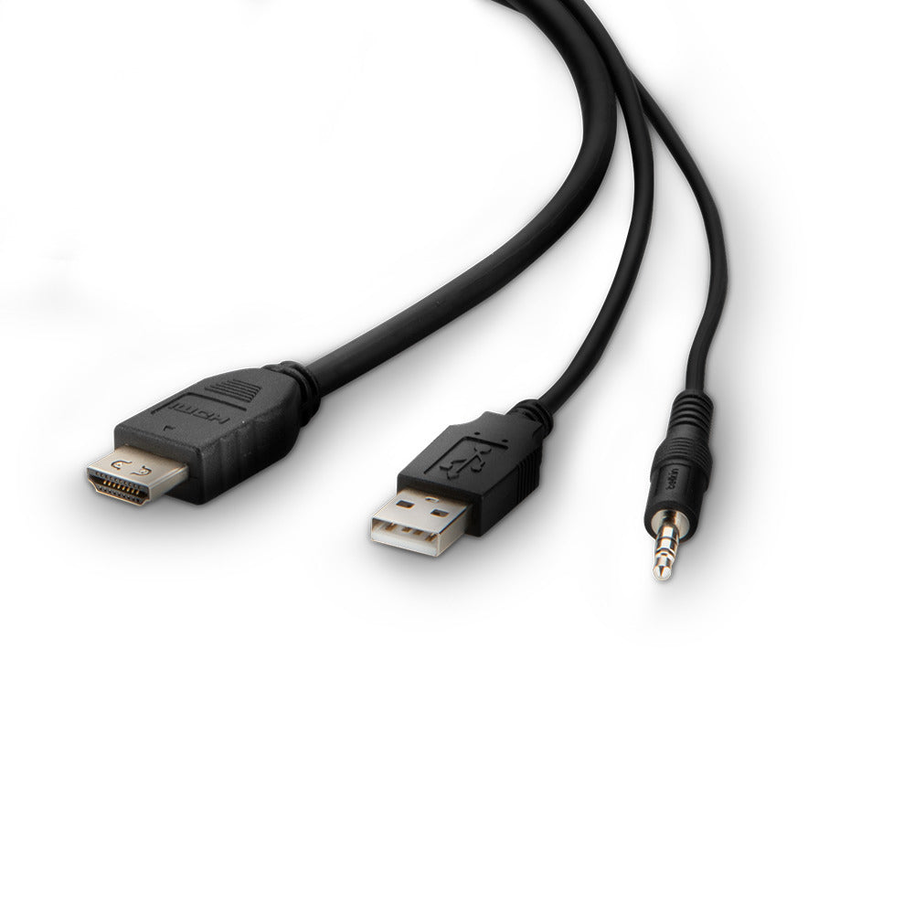 Belkin HDMI (Stecker) Multiport-Adapter – USB-A, USB-B, Audio – 25,4 cm