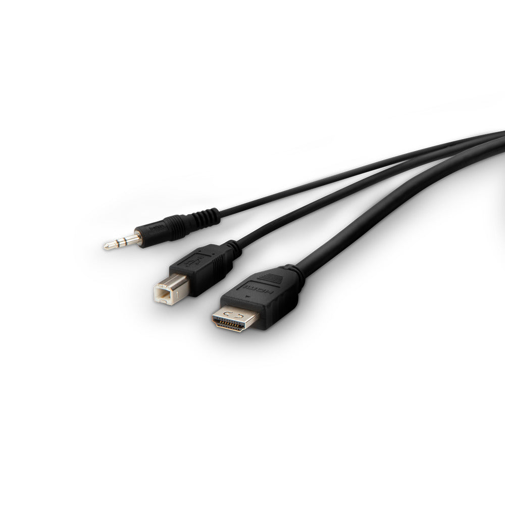 Belkin Multiport-Adapter – HDMI + USB-A + Audio, 15,2 cm