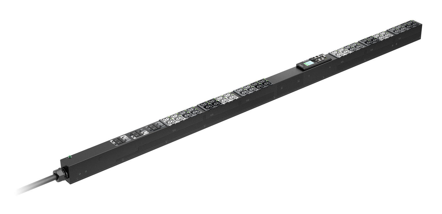 APC NetShelter Advanced – Rack-PDU Messgerät, 3-phasig, 42× IEC (C13/C15/C19/C21), 60 A, 0U vertikal
