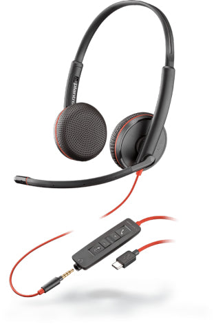 Poly Blackwire C3225 – Headset – USB‑C