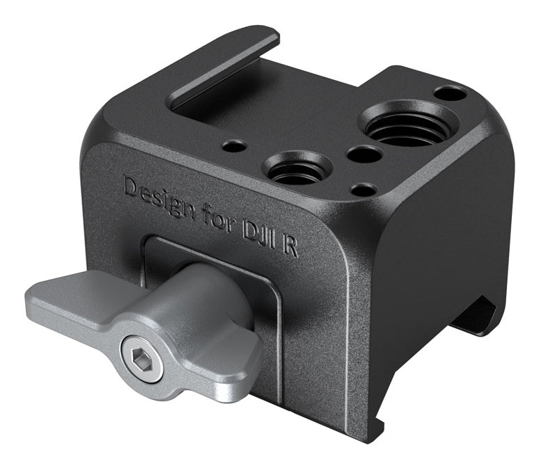 SmallRig Halterung 3025 – 33,5 × 38 × 25 mm – Aluminiumlegierung, Schwarz – für RS 3, RS 4, RS 2 und andere