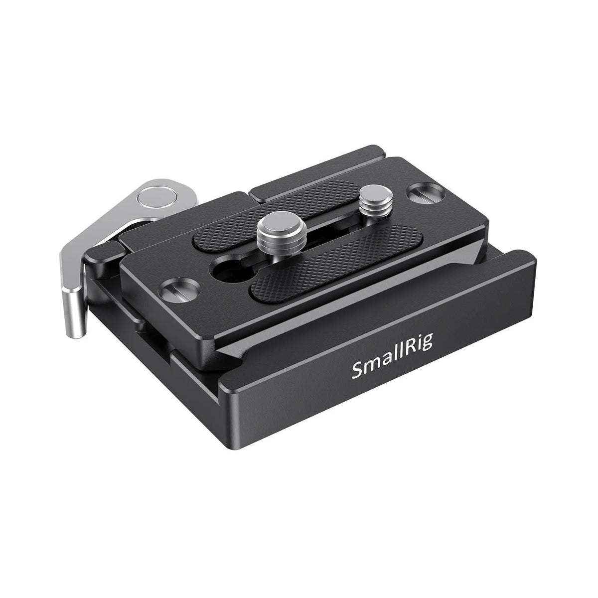 SmallRig 2144B Schnellwechselplatte – Aluminium, 72 × 70 × 14 mm, 1/4" & 3/8"-Gewinde – 2er-Pack
