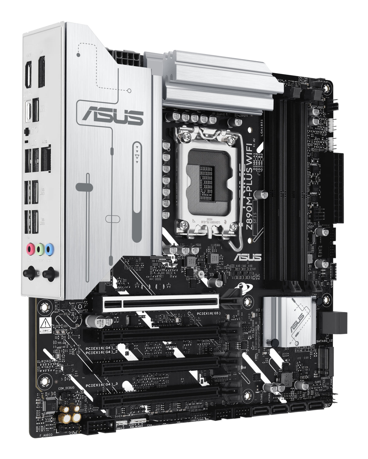 ASUS PRIME Z890M-PLUS WIFI – Mainboard – LGA 1851 (Socket V1), Intel Z890, mATX, DDR5