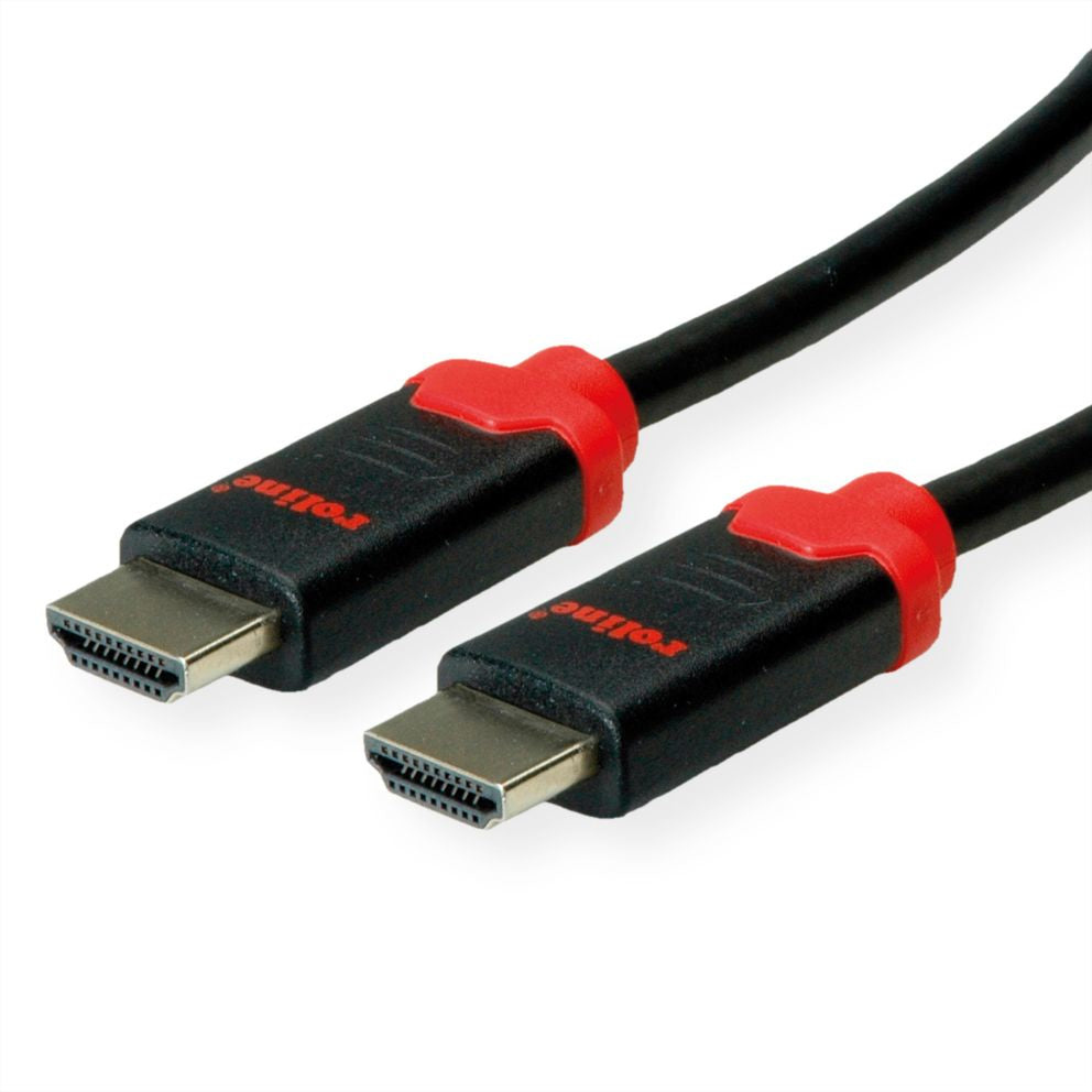 ROLINE HDMI Kabel HDMI 2.1 8K 60 Hz – 3 m – HDR, Ethernet