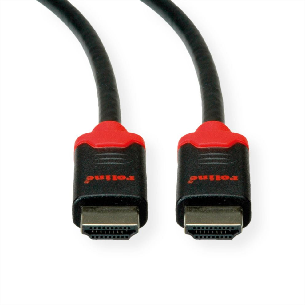 ROLINE HDMI Kabel HDMI 2.1 8K 60 Hz – 5 m – HDR, Ethernet