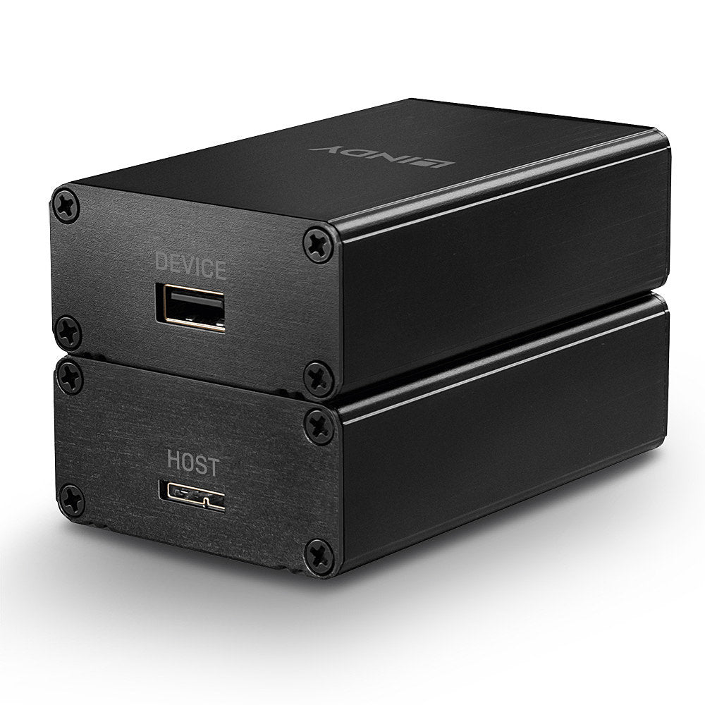 Lindy 42708 – USB 3.0 Extender-Set über Glasfaser (LC) – bis 350 m