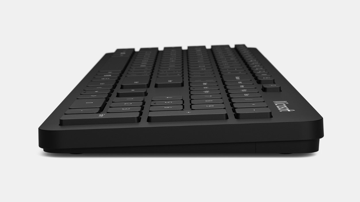 Microsoft Tastatur – Membran – Bluetooth 5.0 – AZERTY (BE) – Schwarz