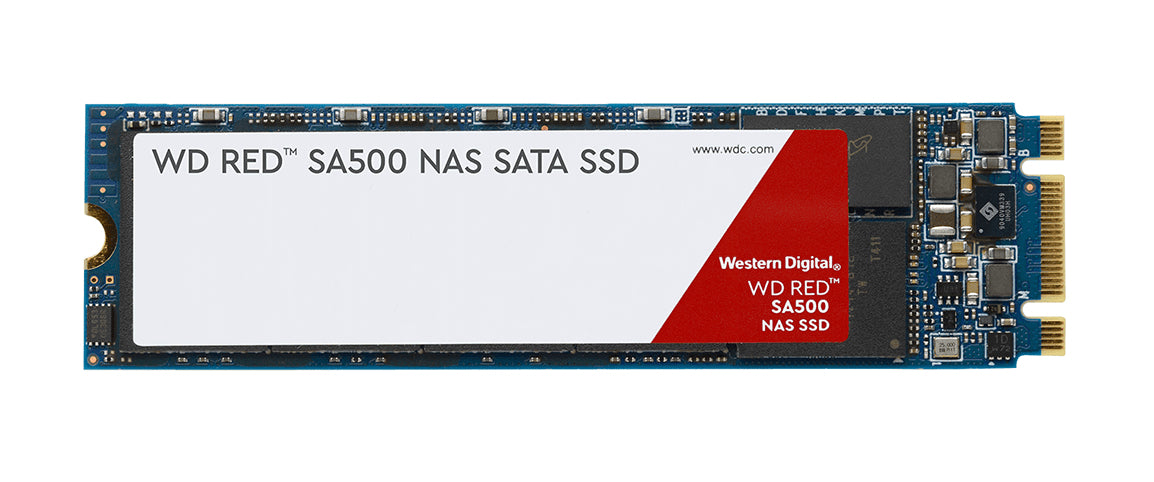 Western Digital Red SA500 – 500 GB – M.2 2280, SATA 6 Gbit/s, Lesen/Schreiben: 560/530 MB/s, für PC/Laptop