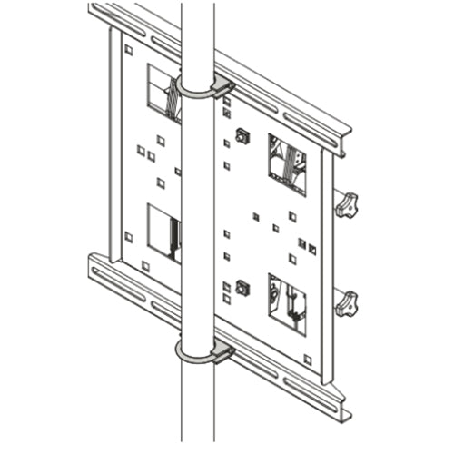Chief U-Bolzen Set FCAVCU20 – VESA Adapterplatte – für Chief FCAVCA