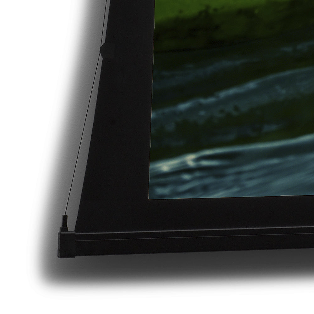 Da-Lite Tensioned DescenderPro – Elektrische Leinwand, 16:10, 350 × 219 cm (162,6"), schwarz