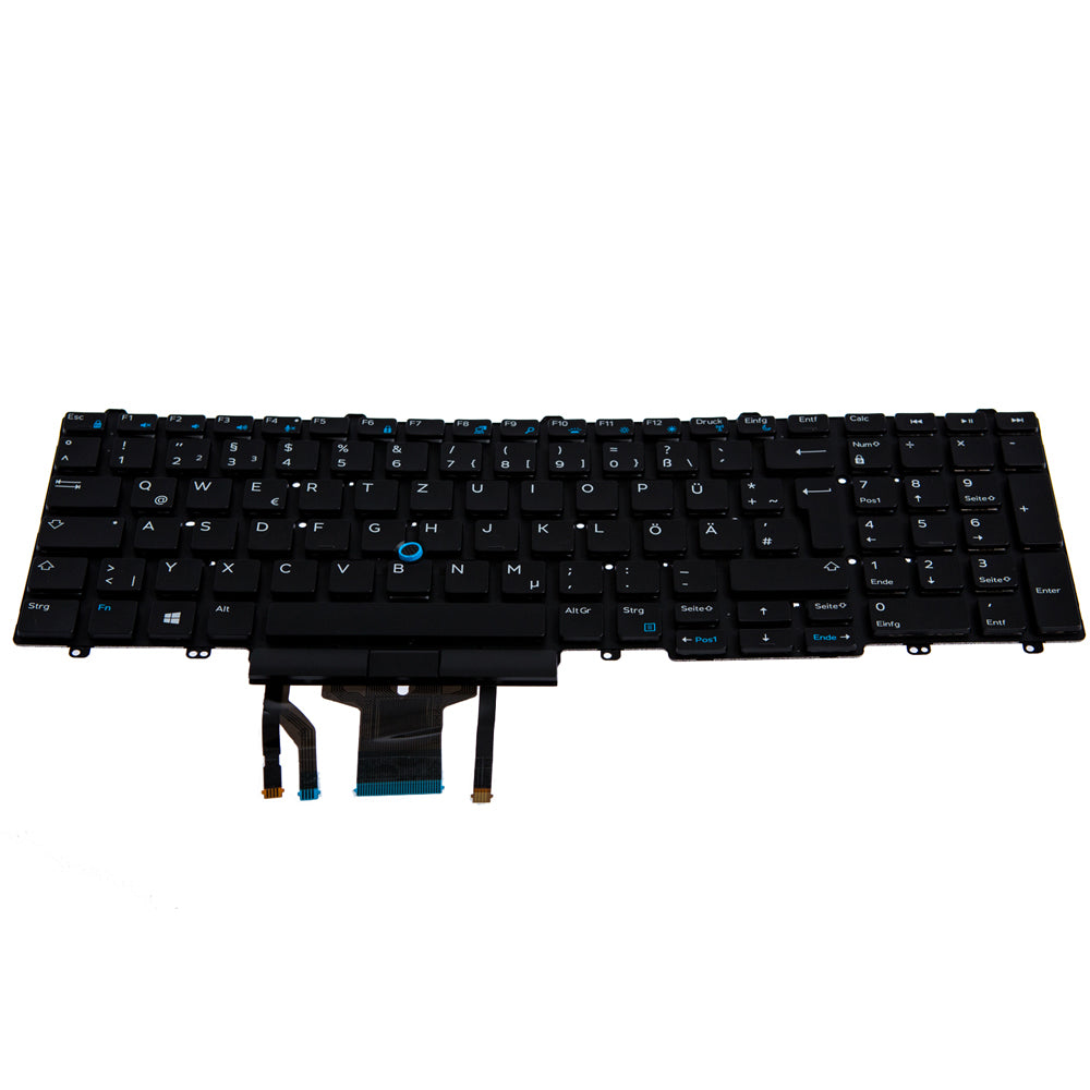 Origin Storage KB-00XK1 – Notebook-Ersatztastatur – QWERTZ (DE) – beleuchtet – für Dell Latitude E6540