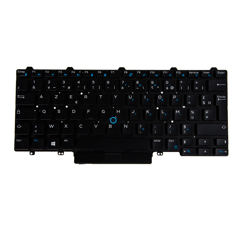 Origin Storage KB-FTTYH – Notebook-Ersatztastatur – AZERTY (FR) – Schwarz – für Dell Latitude E5450