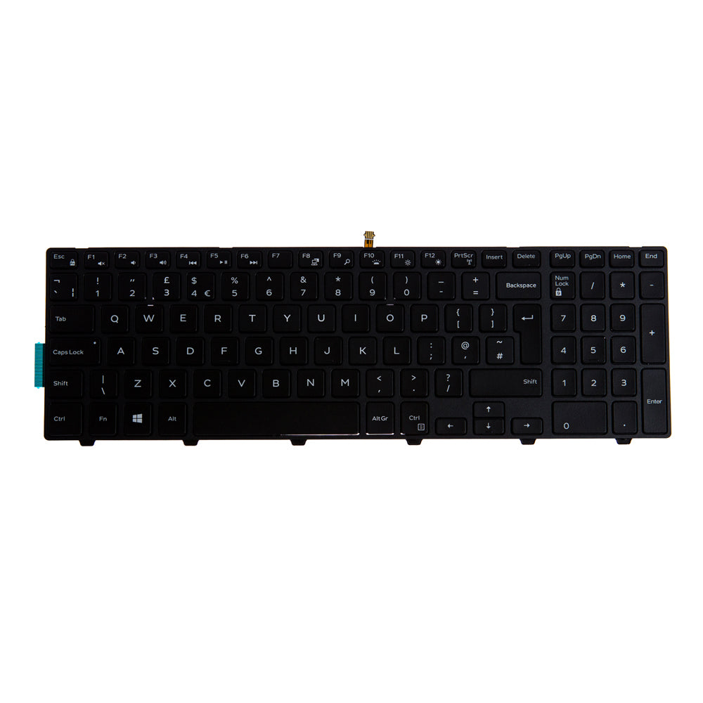 Origin Storage KB-FP37Y – Notebook-Ersatztastatur – beleuchtet – QWERTY (UK-INT) – für Dell Latitude E5550