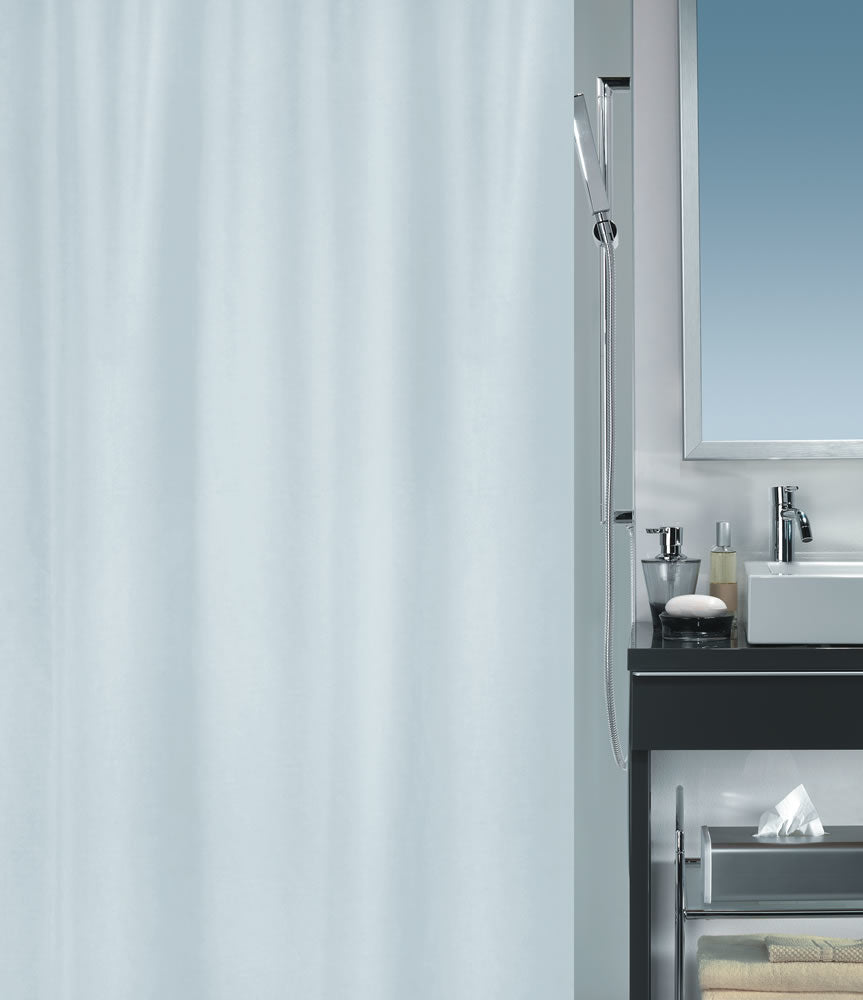 Spirella Duschvorhang PRIMO-BIOACTIVE – 180×200 cm, Polyester, Weiss