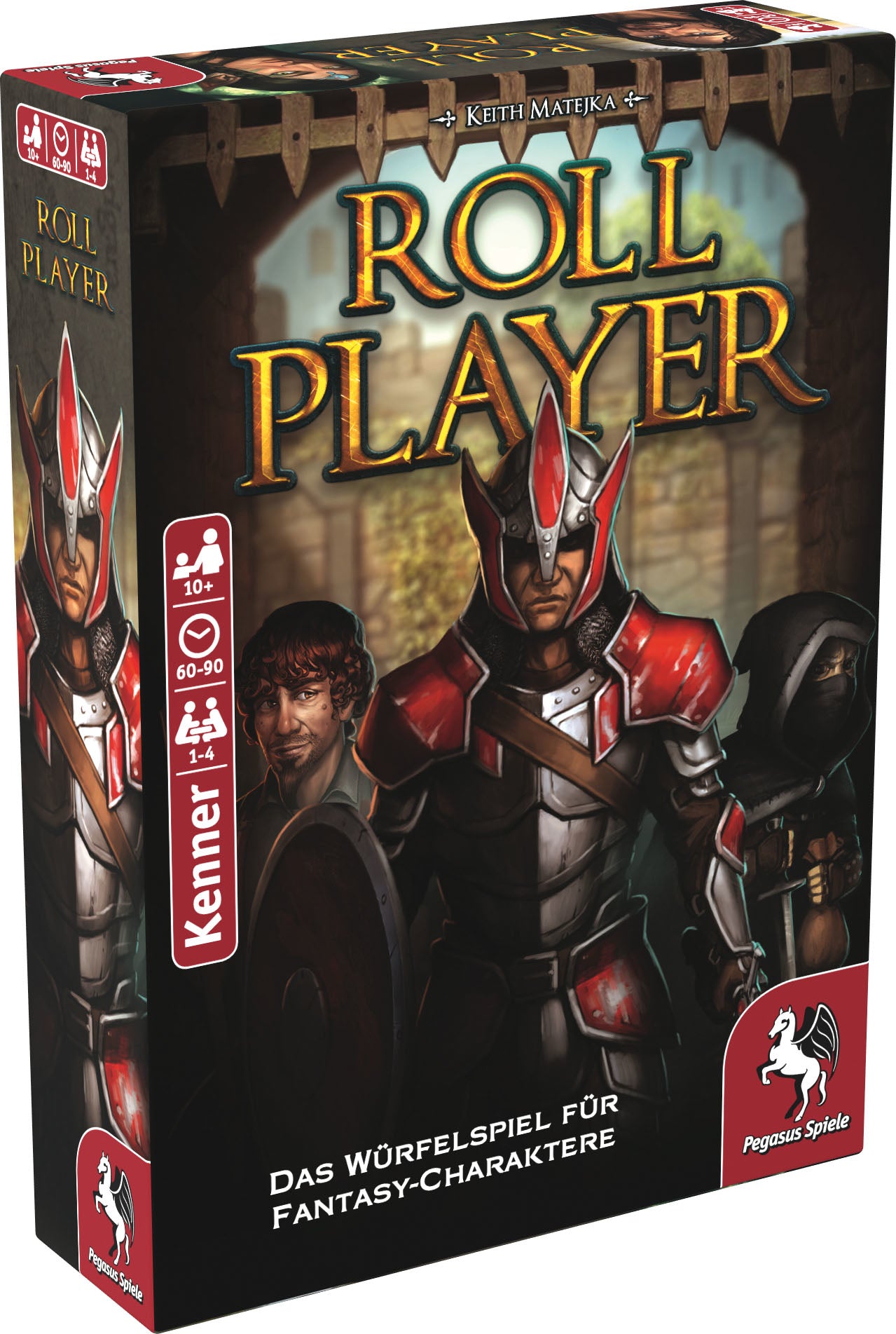 Pegasus Roll Player Spiel – Würfelspiel, 1–4 Spieler, ab 10 J., 60 min, DE