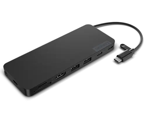 Lenovo 4X11N40212 Multiport-Adapter – USB-C, 1× HDMI, 2× USB-A, 2× USB-C, 65 W PD, für Windows/Mac/Linux