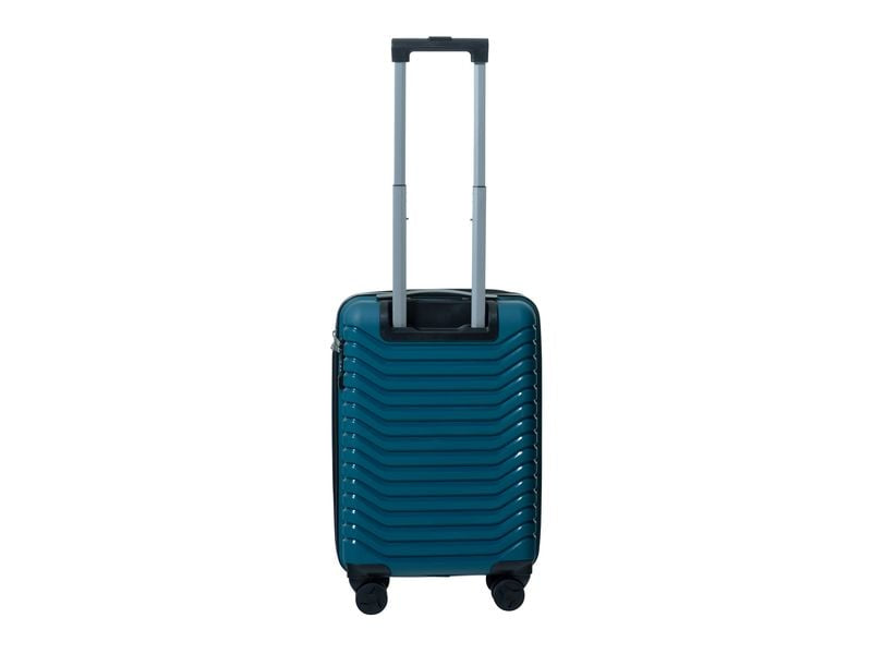 KOOR Trolley Manila – 40 l, Hartschale, 4 Rollen, mit TSA, Petrol, 34 × 56 × 21 cm