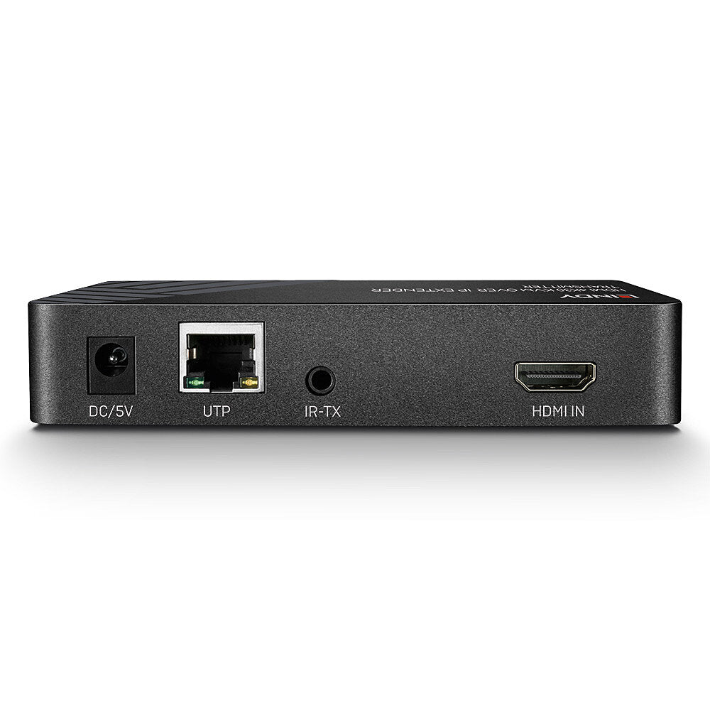 Lindy KVM-Extender über IP, 4K (3840 × 2160), Sender, HDMI 1.4, USB HID, IR, HDCP 1.4