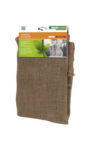 Windhager Mehrzweckbeutel – mit Zugband, Jute, braun, 600 × 1000 mm