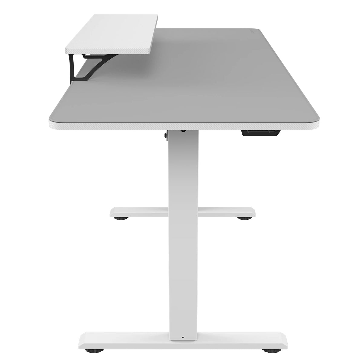 COUGAR Gaming COUGAR E-Star 140 – Höhenverstellbarer Tisch, 120 × 60 cm, elektrisch, 72–117 cm, 60 kg, Weiss