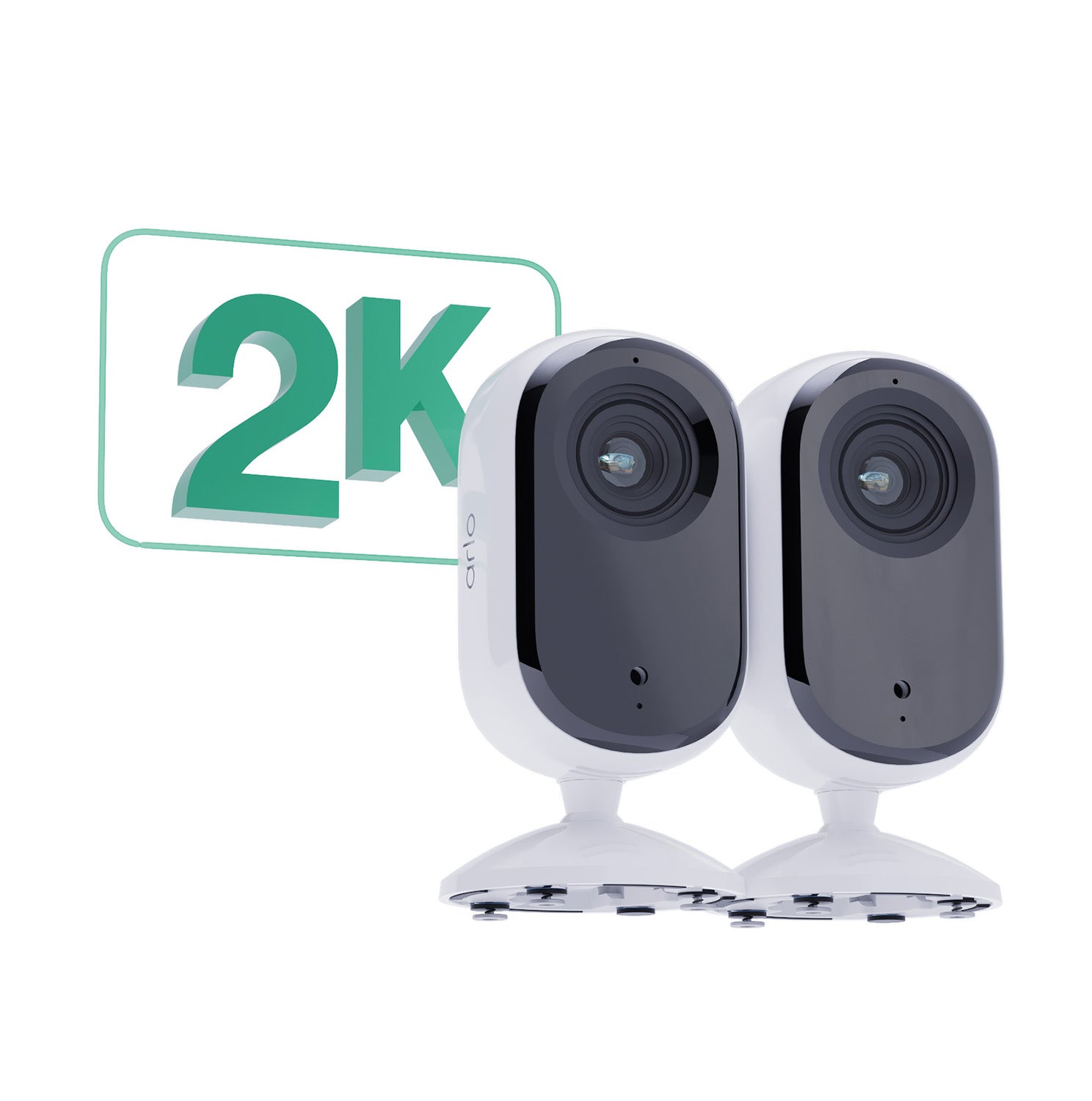 Arlo Essential 2 Innenkamera – 2K, 2er-Set