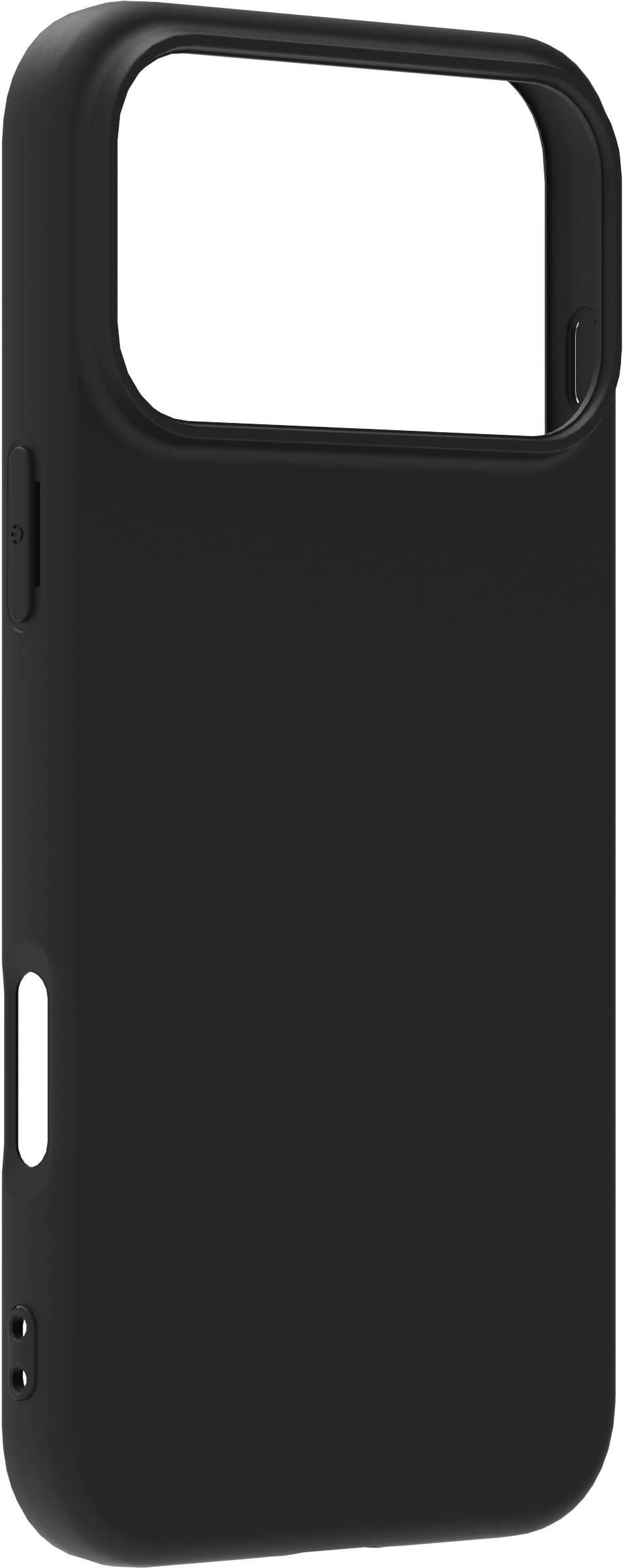 eSTUFF INFINITE (GRS) VIENNA Backcover – für Apple iPhone 17 Pro Max, TPU, Schwarz, bis 1,2 m sturzsicher