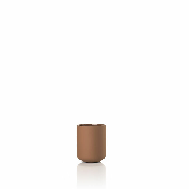 Zone Denmark Zahnbürstenhalter (freistehend) Ume – 8,3×10,3 cm, Steingut, Terrakotta