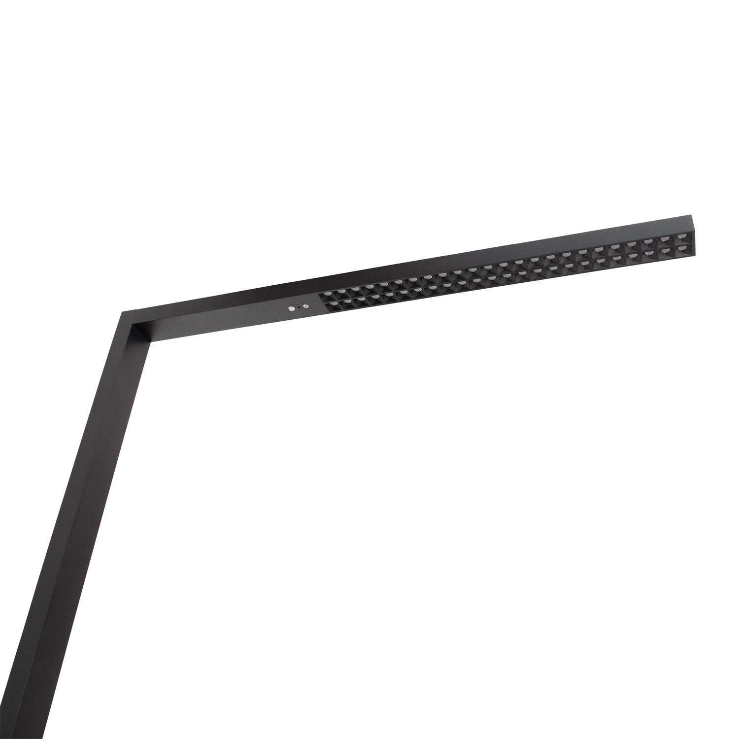 MAUL LED Tischleuchte Sirius – Klemmfuss, Bewegungssensor – dimmbar – 3000–5700 K – 8’750 lm – Schwarz