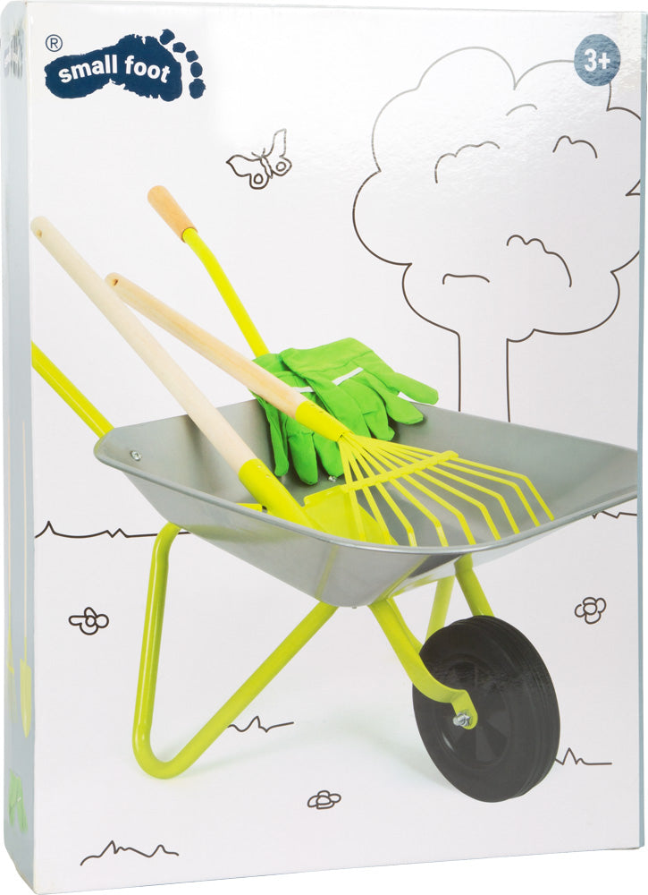 Small foot Schubkarre (Spielzeug) – max. 15 kg – 79,0 × 50,0 × 36,0 cm – ab 3 J.