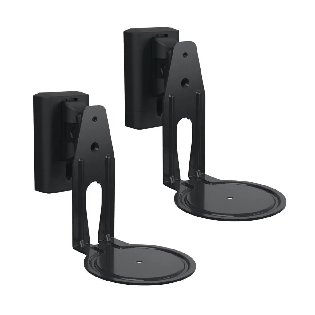 SANUS Wandhalter – für Sonos Era 100 – Schwarz, 2er-Set