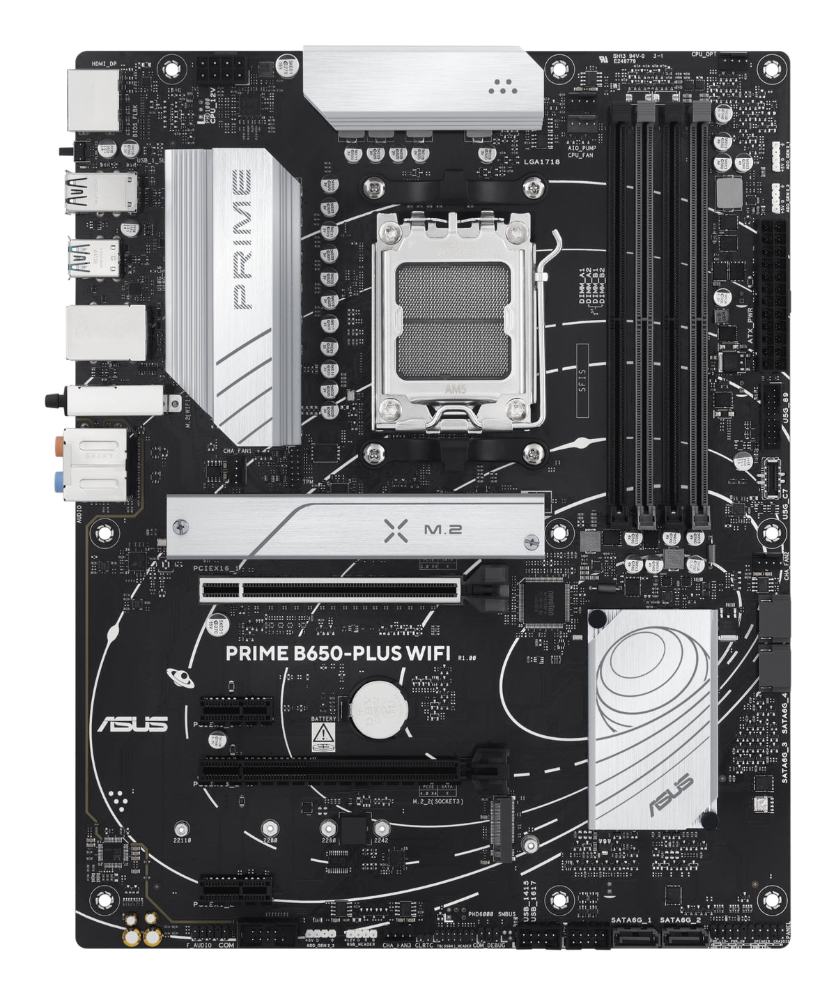 ASUS PRIME B650-PLUS WIFI – Mainboard – AM5, AMD B650, ATX, DDR5