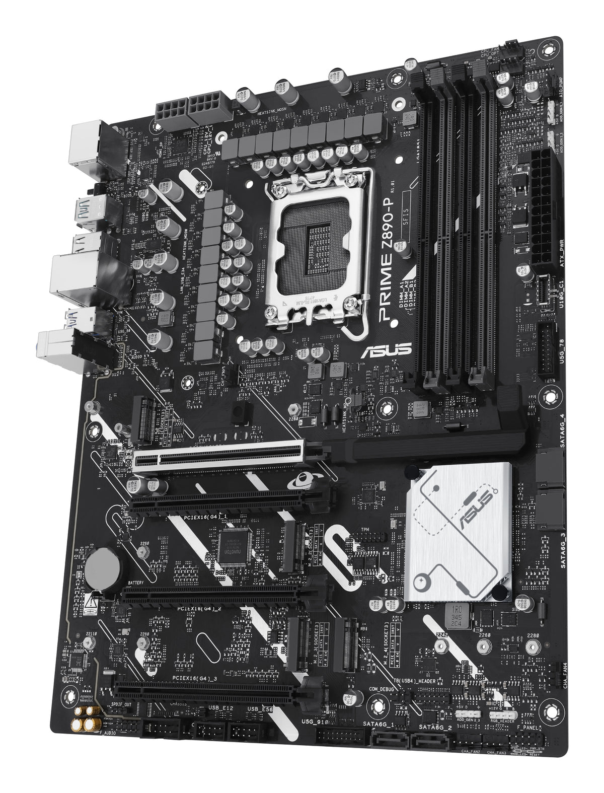 ASUS PRIME Z890-P – Mainboard – LGA 1851, Intel Z890, ATX, 4×DDR5