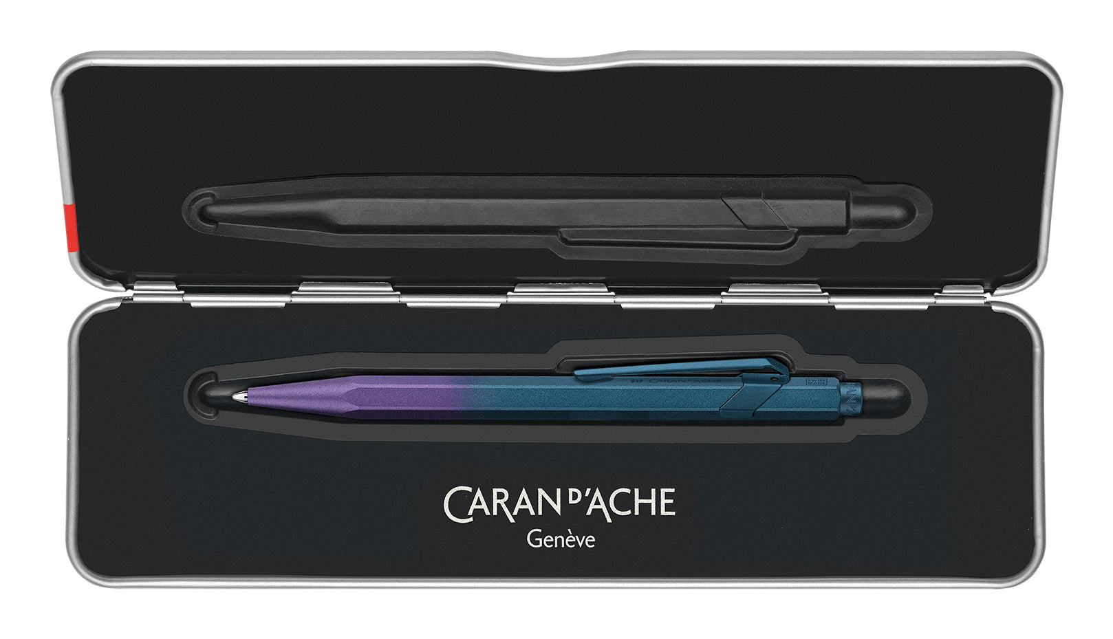 Caran d-Ache Caran d'Ache Kugelschreiber – Meerviolett, Aluminium