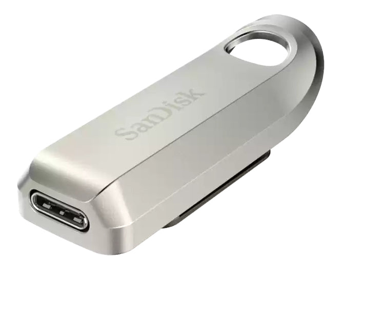 SanDisk Ultra Luxe USB-Stick – 128 GB, USB-C, USB 3.2 Gen 1, Metallgehäuse