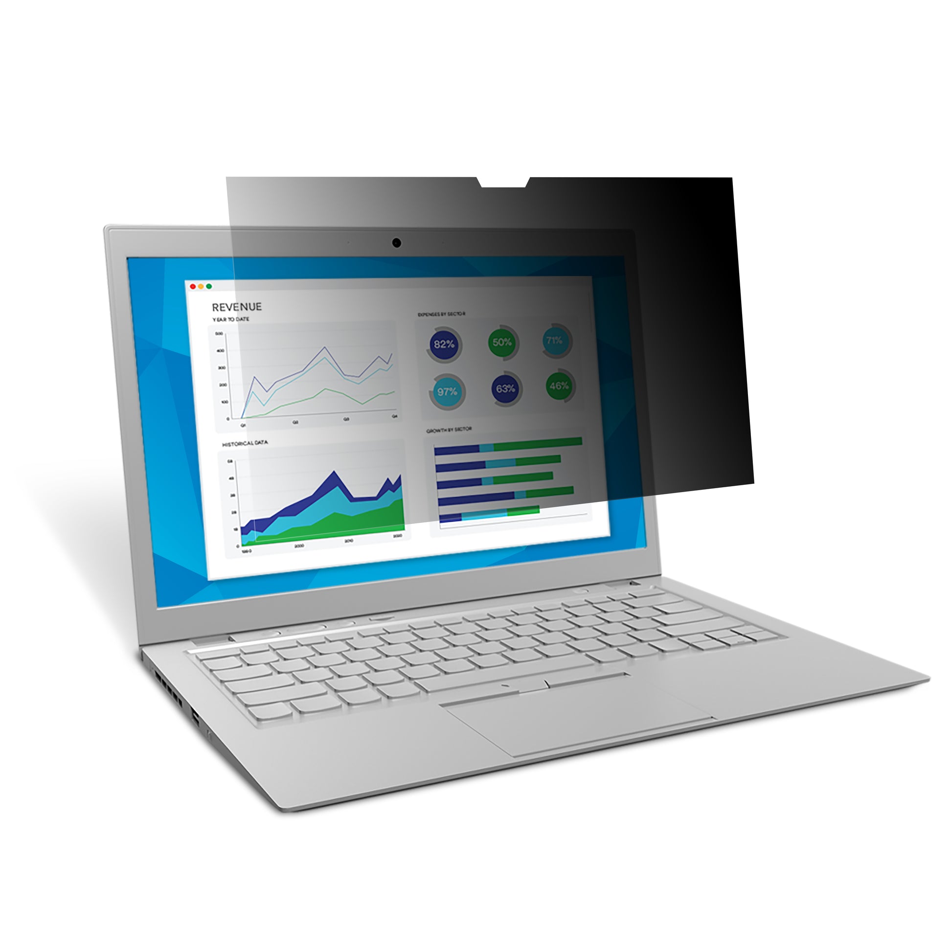 3M Blickschutzfilter für Laptop 13,3", 4:3