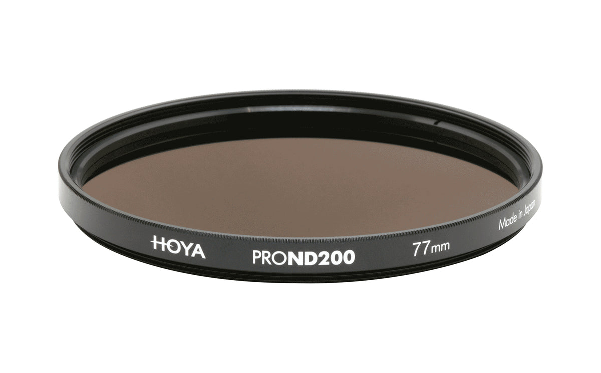 Hoya Pro ND200 Neutraldichtefilter 52 mm – ND2,1 (7,7 Blenden) – Schwarz