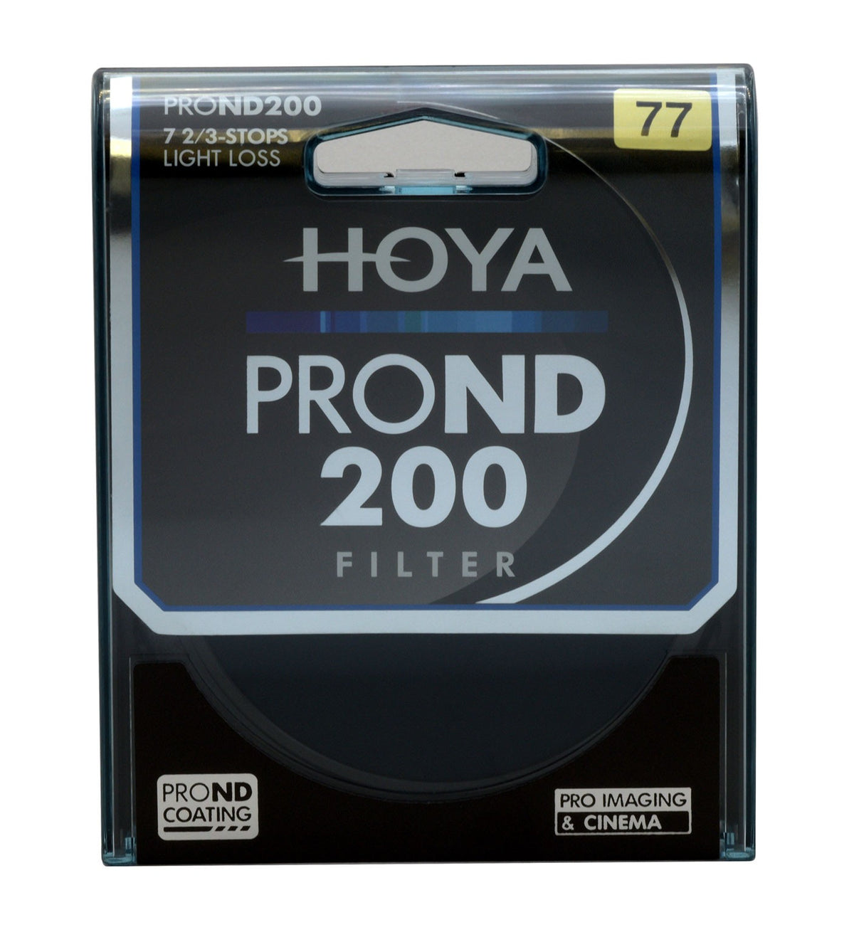 Hoya Pro ND200 ND-Filter 49 mm – 7,7 EV (Dichte 2,1) – für Objektive mit 49 mm Filtergewinde