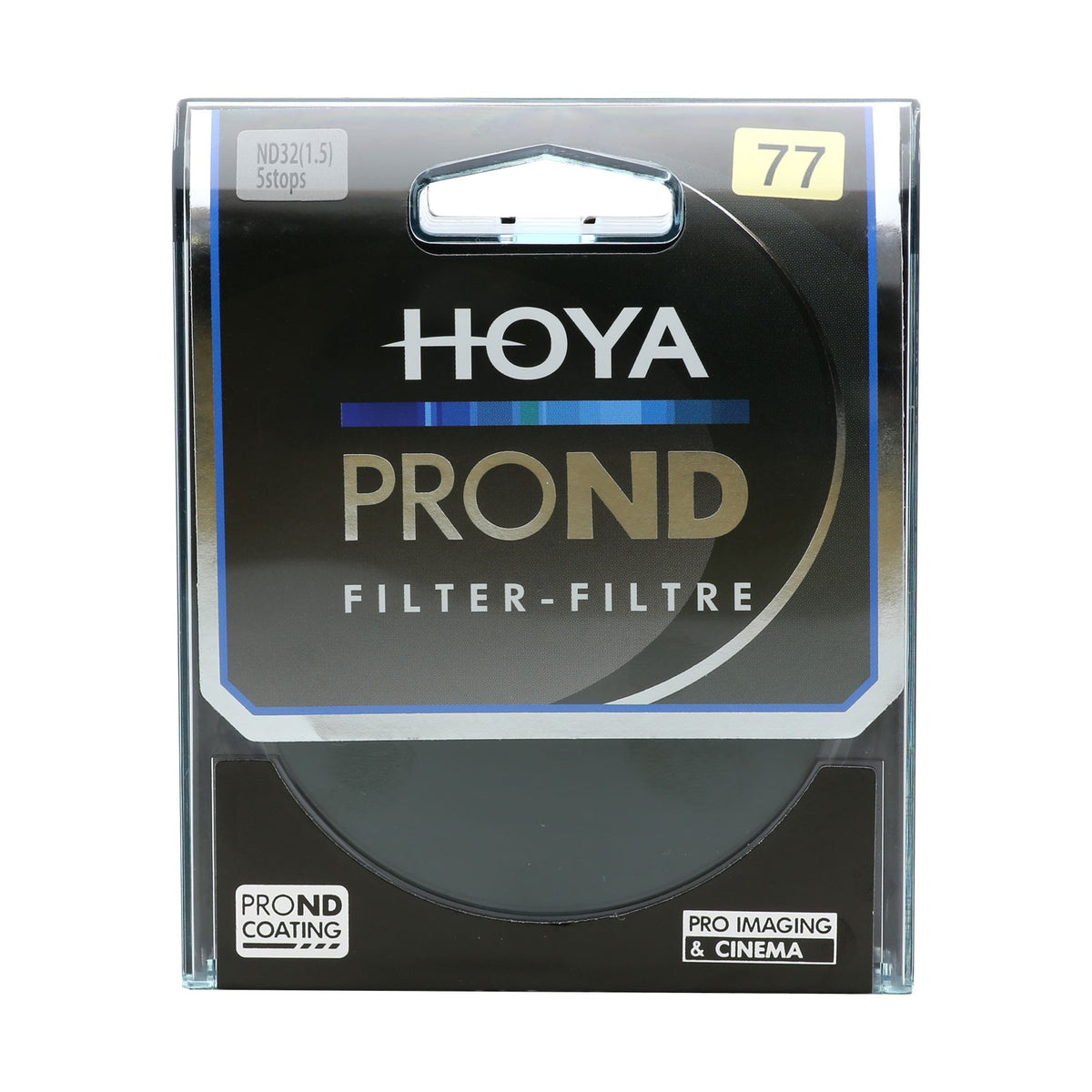 Hoya Pro ND32 Graufilter 52 mm – 5 Stufen (Dichte 1,5) – doppelseitig beschichtet