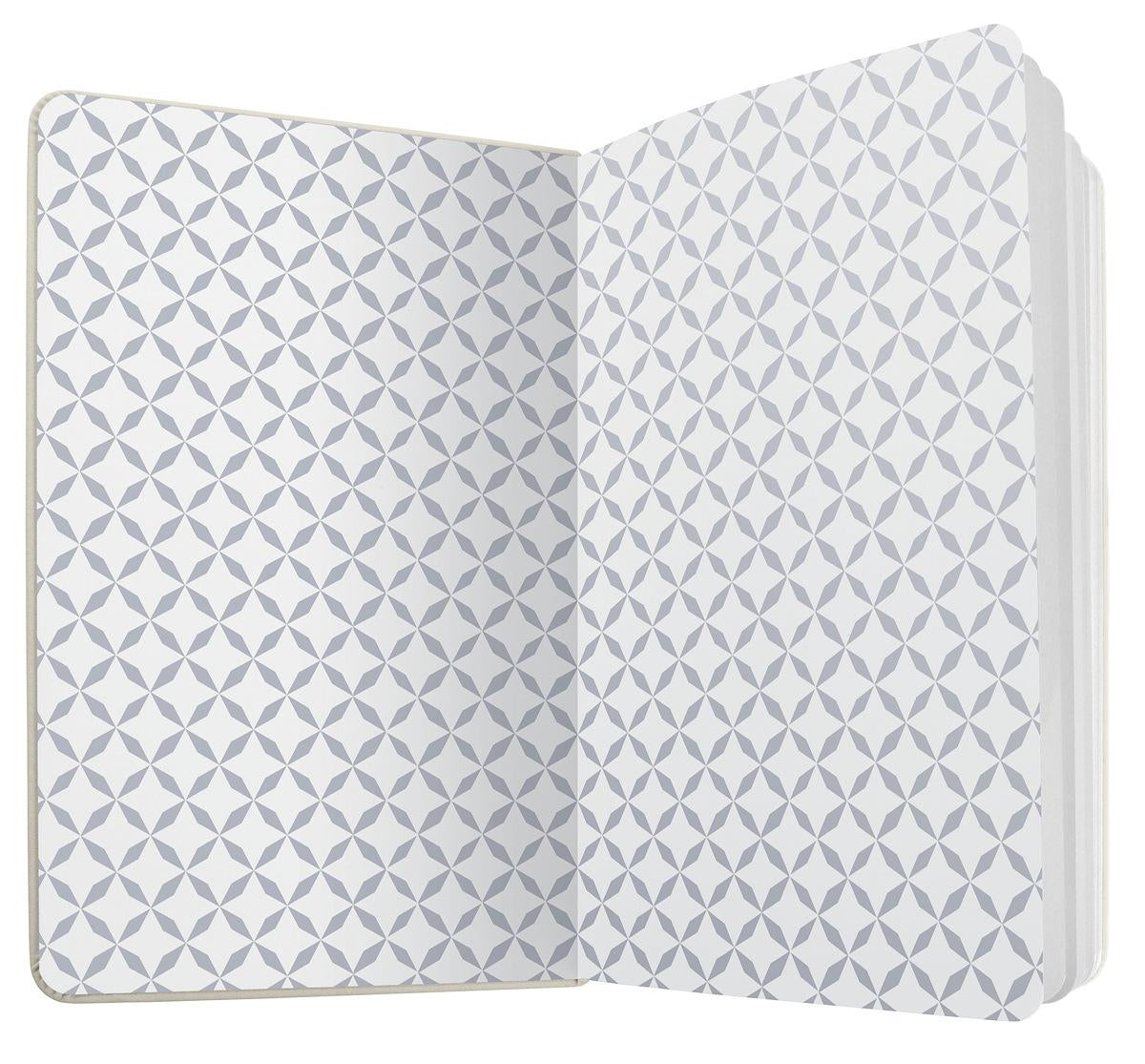 Sigel Notizbuch, A5, liniert, Fadenheftung, Karton, 174 Seiten, perforiert, 80 g/m² – türkis
