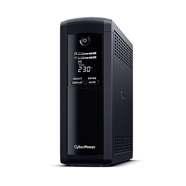 CyberPower Value Pro (VP1200EILCD) – USV Line-interaktiv, 1,2 kVA/720 W, Tower, 8× IEC C13, 230 V, VRLA
