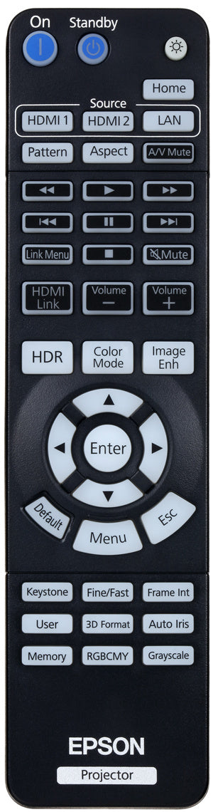 Epson EH-TW7000 – Standard 3LCD Lampe, Full HD (1080p), 3000 ANSI Lumen