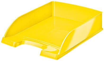 Leitz Briefkorb – Kunststoff, Gelb, Serie WOW