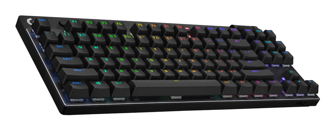 Logitech G PRO X TKL – Tastatur – Mechanisch, RGB – Bluetooth & 2,4 GHz USB-A (Empfänger) – QWERTZ (CH) – Schwarz